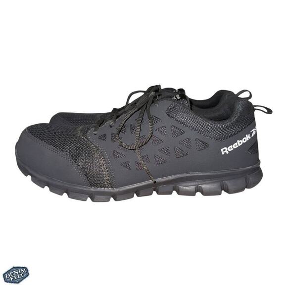 Reebok Work RB4038 Black Composite Toe Work Shoes Men’s 15W Slip-Resistant main image 14
